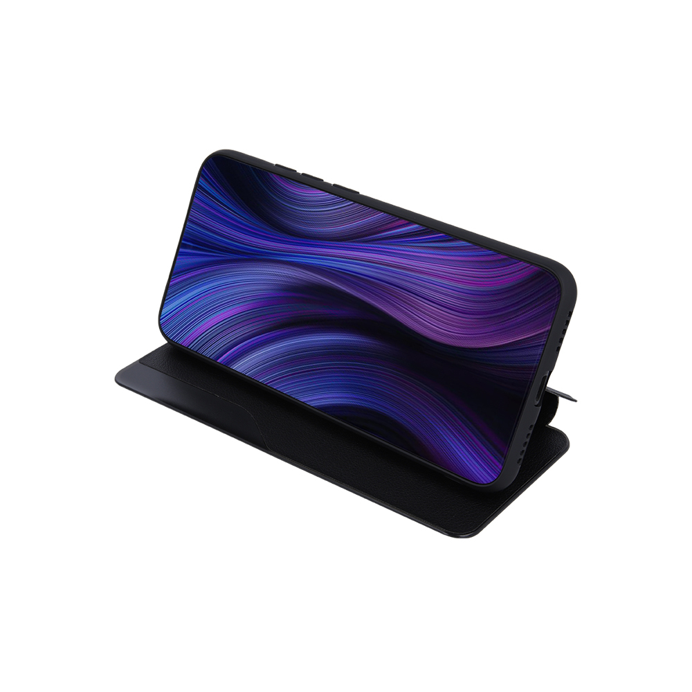 Samsung Galaxy A32 5G Smart view TPU notesz tok (Fekete) 4