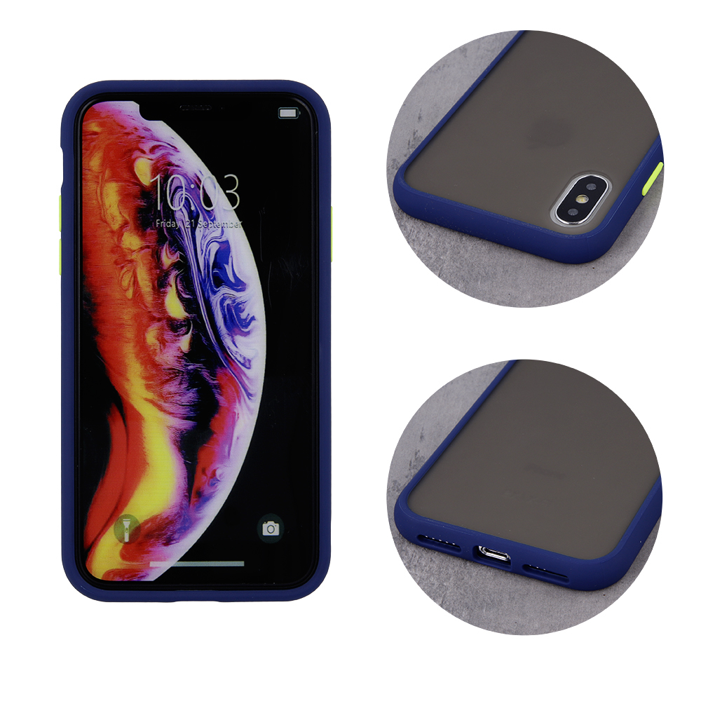 Samsung Galaxy A33 5G colored buttons hátlap tok (Kék) 0