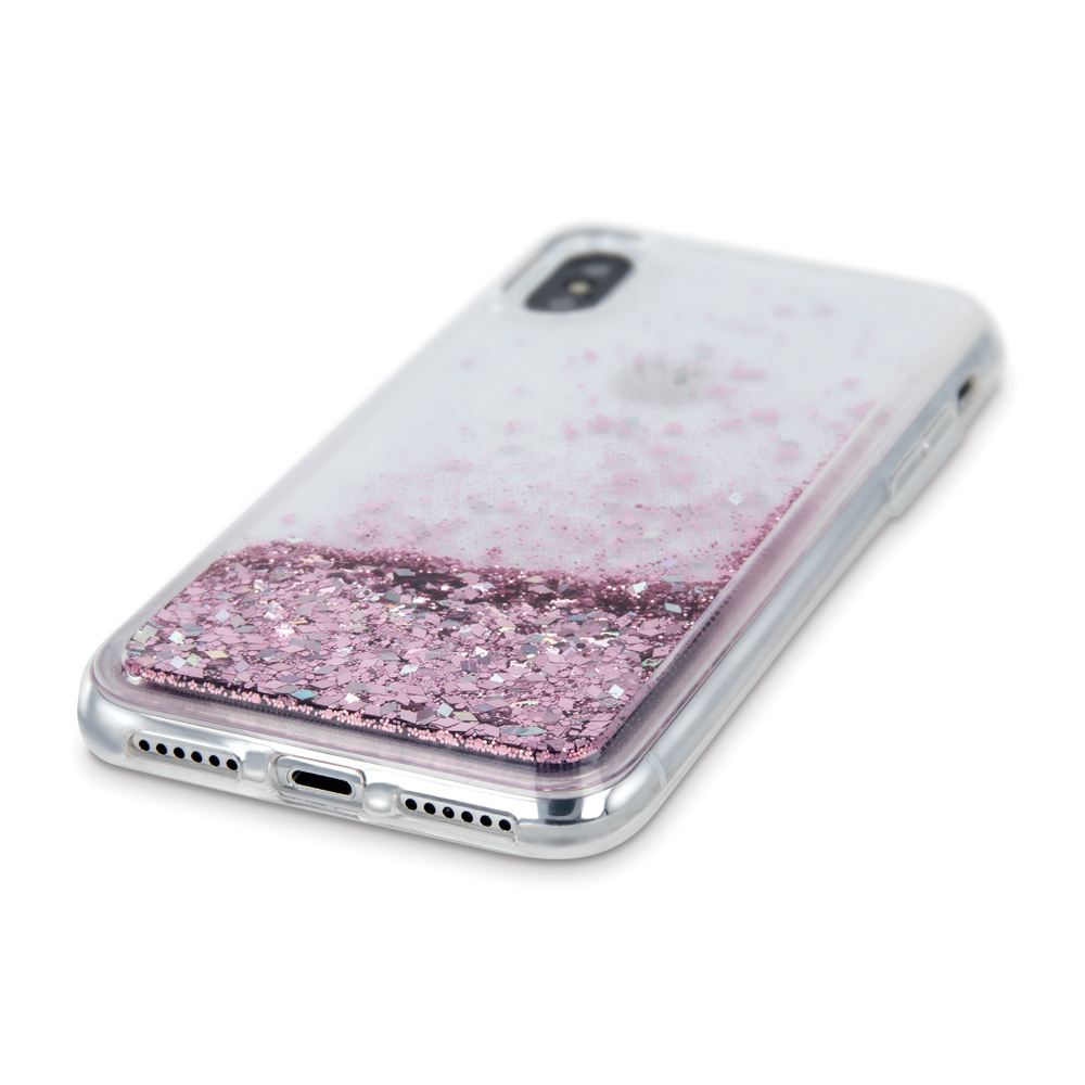 Samsung Galaxy A33 5G folyékony glitter hátlap tok (Lila) 0