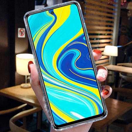 Samsung Galaxy A33 5G glue glitter hátlap tok (Fekete) 3