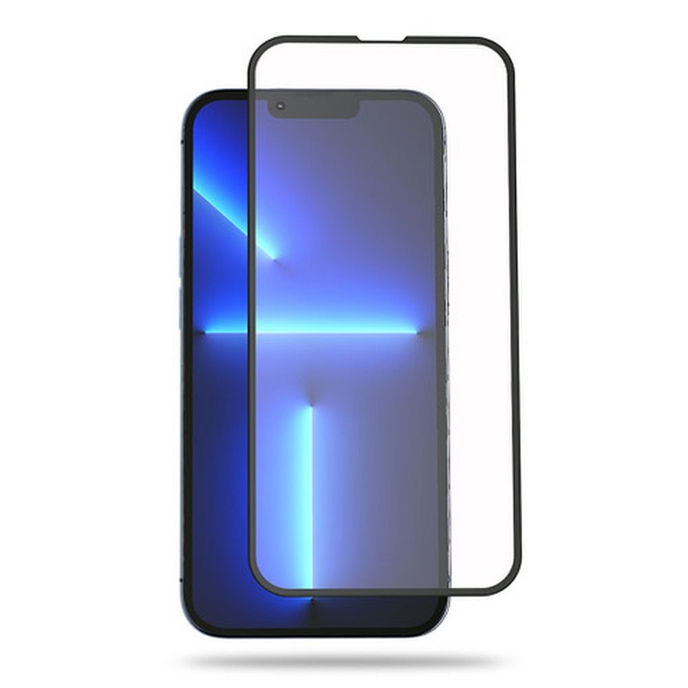 Samsung Galaxy A34 5G 5D flexibilis hybrid üvegfólia átlátszó (fekete peremmel) 0