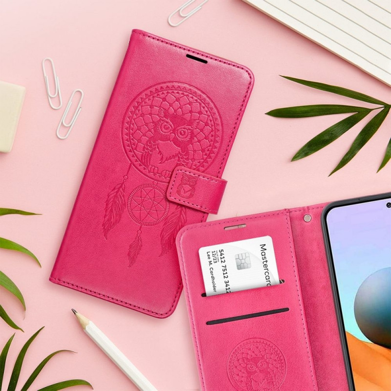 Samsung Galaxy A34 5G Forcell MEZZO nyitható tok (Magenta) 3