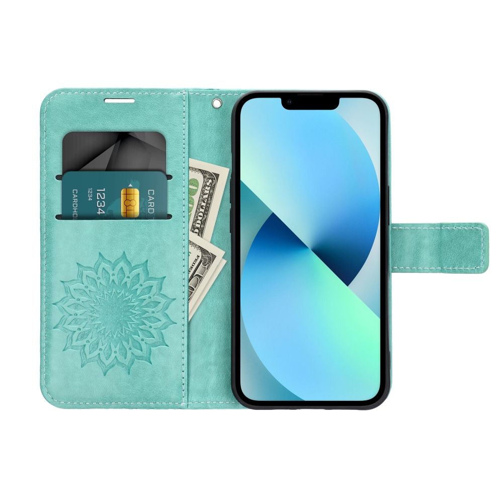 Samsung Galaxy A34 5G Forcell MEZZO nyitható tok (Zöld ) 3