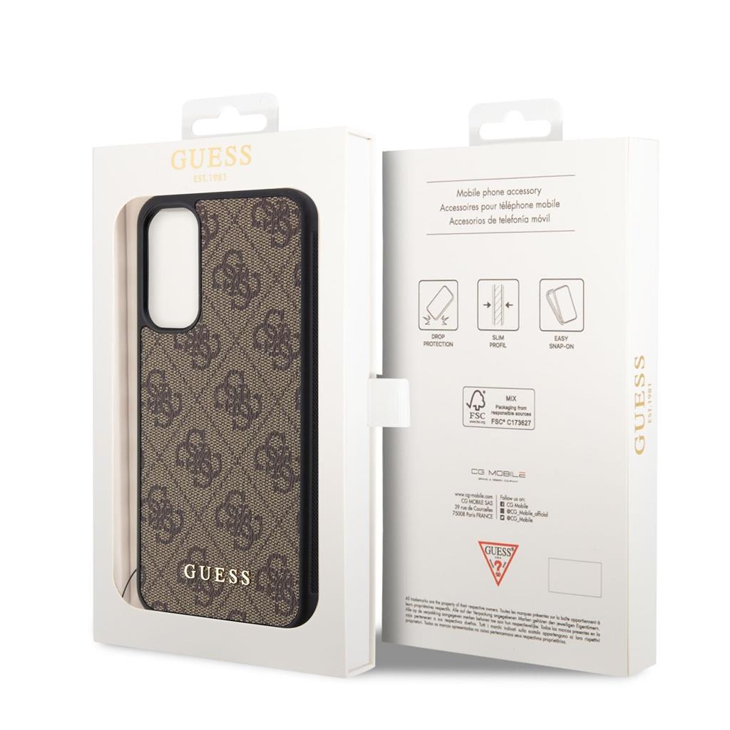 Samsung Galaxy A34 5G Guess 4G Charms tok (Barna) - GUHCSA34GF4GBR