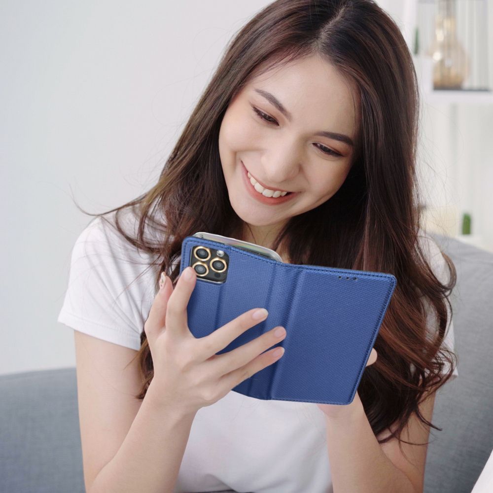 Samsung Galaxy A34 5G magnet book notesz tok (Kék) 1