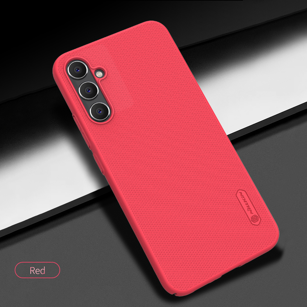 Samsung Galaxy A34 5G Nillkin Super frosted strapabíró hátlap tok fekete
