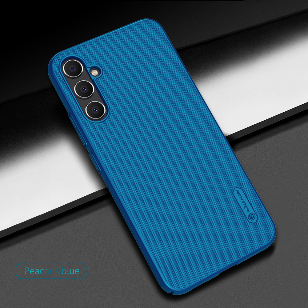 Samsung Galaxy A34 5G Nillkin Super frosted strapabíró hátlap tok fekete