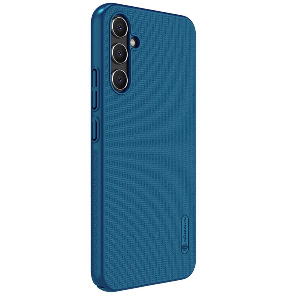 Samsung Galaxy A34 5G Nillkin Super frosted strapabíró hátlap tok (Kék)