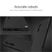 Samsung Galaxy A34 5G Nillkin textured hátlap tok (Fekete) 9