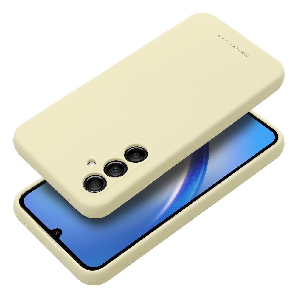 Samsung Galaxy A34 5G Roar Cloud Skin hátlap tok (világos sárga)