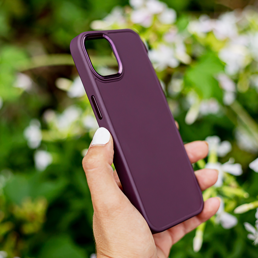 Samsung Galaxy A34 5G Satin hátlap tok (Bordó) 4
