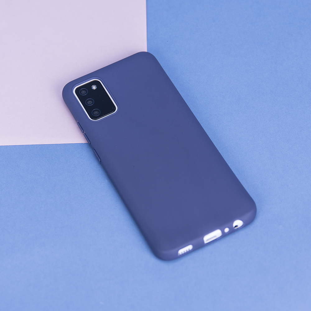 Samsung Galaxy A34 5G tpu matte hátlap tok (Kék) 4