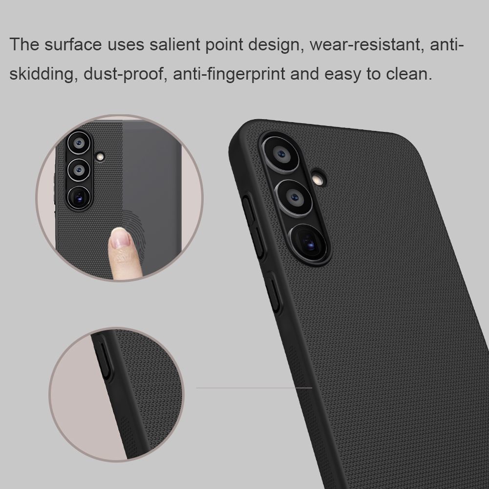 Samsung Galaxy A35 Nillkin Super frosted strapabíró hátlap tok (Fehér)