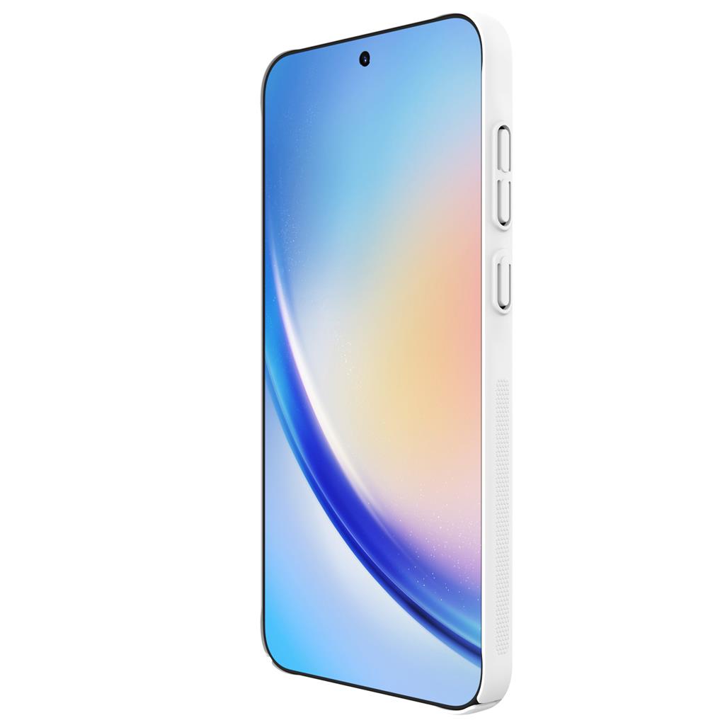 Samsung Galaxy A35 Nillkin Super frosted strapabíró hátlap tok (Fehér)