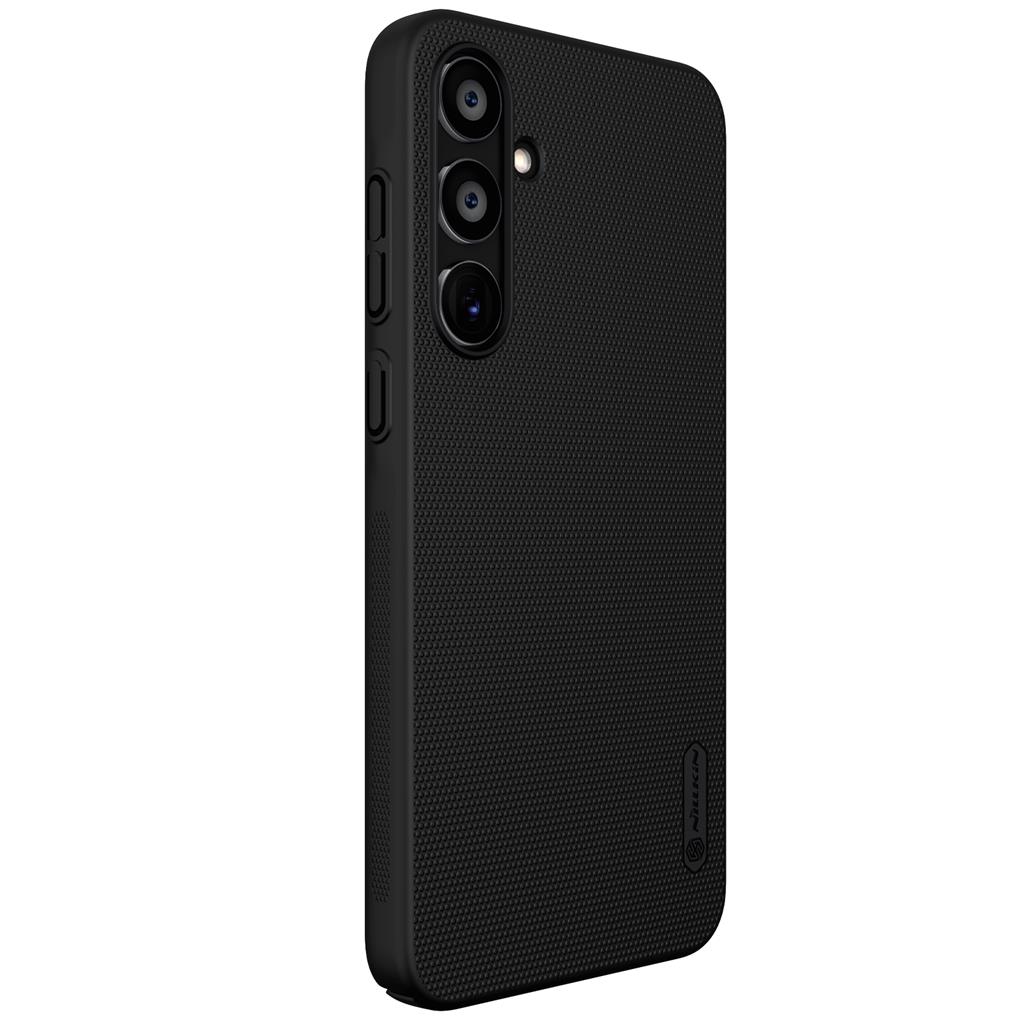 Samsung Galaxy A35 Nillkin Super frosted strapabíró hátlap tok fekete