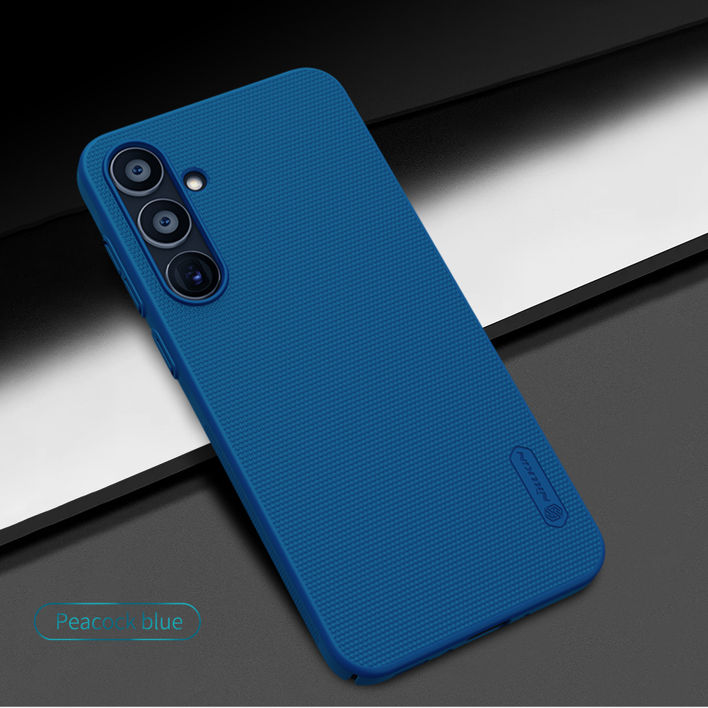 Samsung Galaxy A35 Nillkin Super frosted strapabíró hátlap tok kék