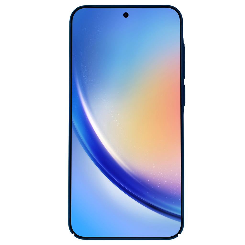 Samsung Galaxy A35 Nillkin Super frosted strapabíró hátlap tok kék