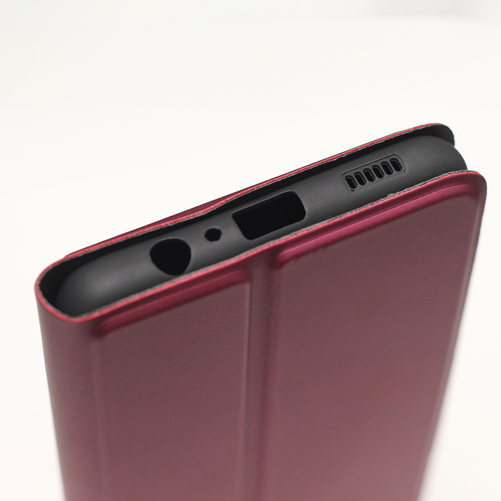 Samsung Galaxy A35 smart soft notesz tok (Bordó)