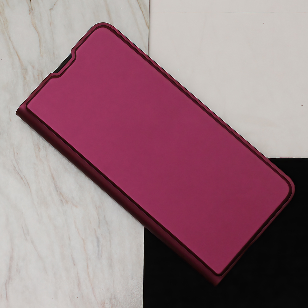 Samsung Galaxy A35 smart soft notesz tok (Bordó)