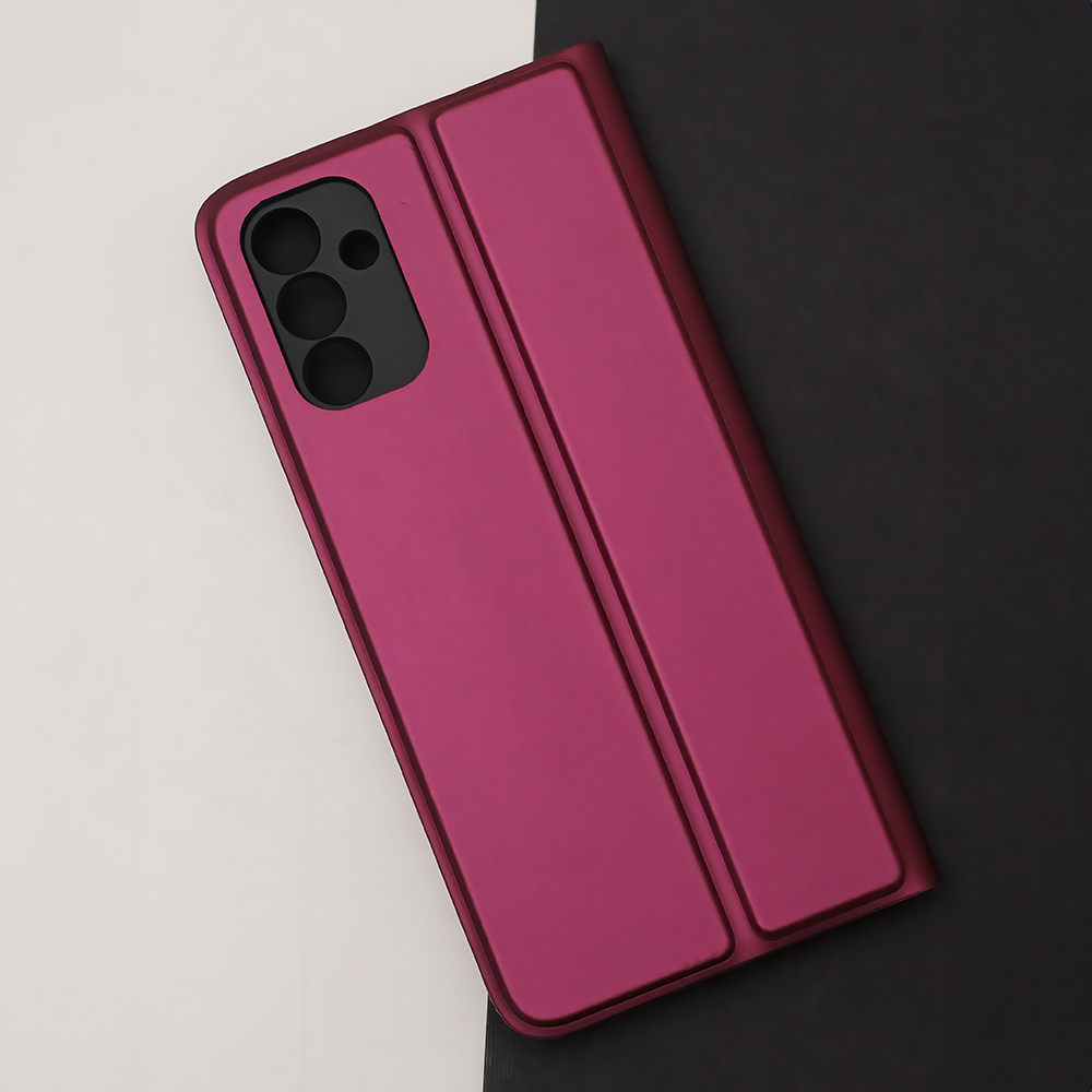 Samsung Galaxy A35 smart soft notesz tok (Bordó)