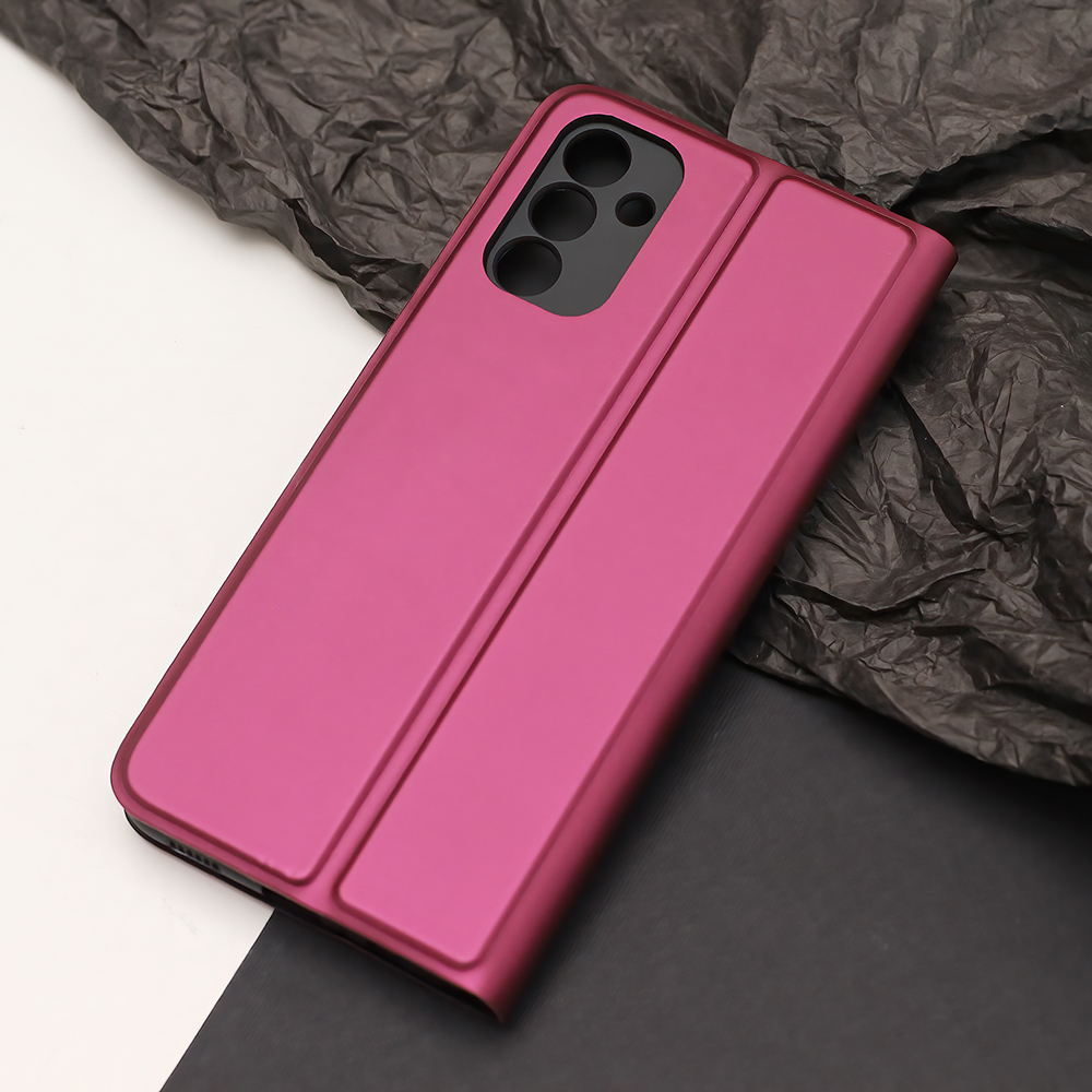 Samsung Galaxy A35 smart soft notesz tok (Bordó)