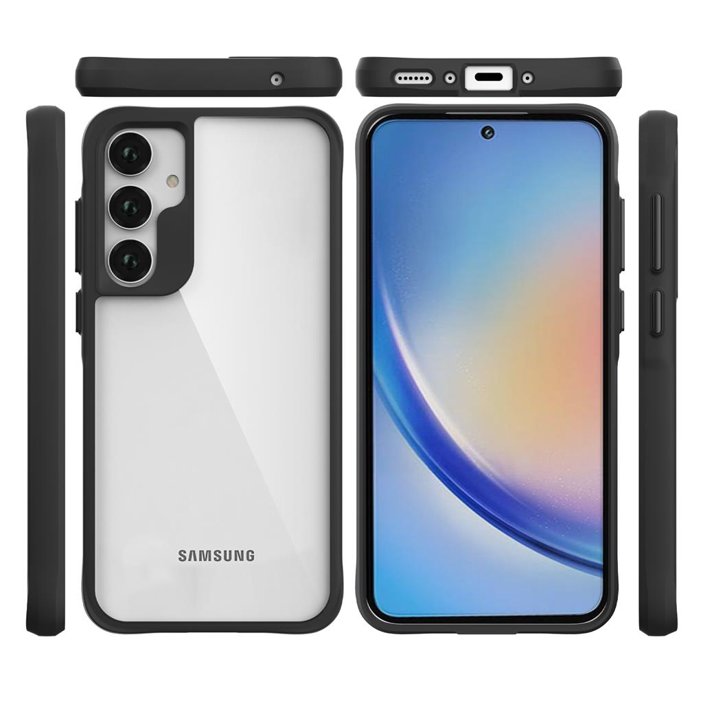 Samsung Galaxy A35 TOKO Combat X Mode hátlap tok (Fekete) 0