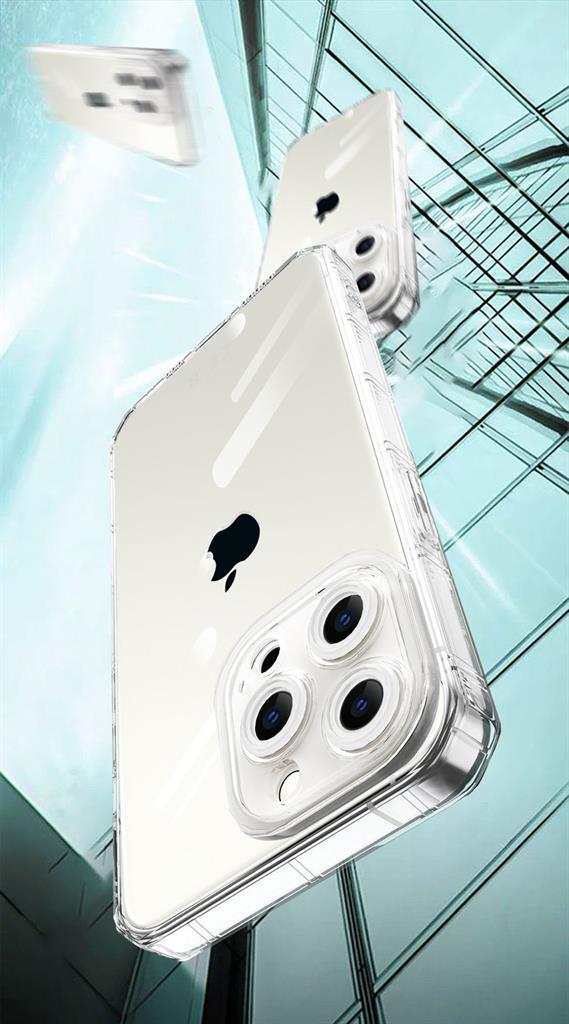 Samsung Galaxy A36 5G armor anti shock ütésálló hátlap tok (Átlátszó)