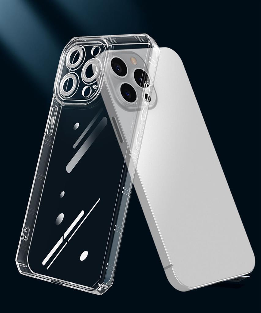 Samsung Galaxy A36 5G armor anti shock ütésálló hátlap tok (Átlátszó)