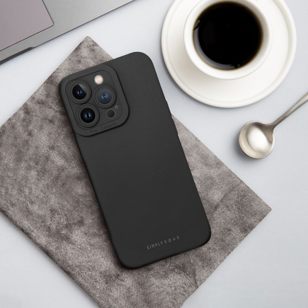 Samsung Galaxy A36 5G Camshield szilikon hátlap tok (Fekete)
