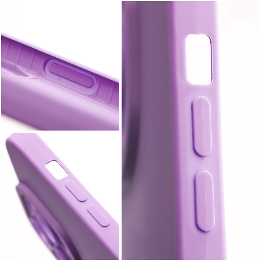 Samsung Galaxy A36 5G Camshield szilikon hátlap tok (Lila)