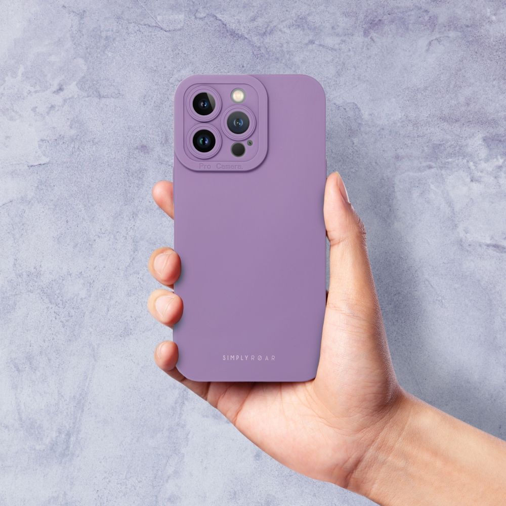 Samsung Galaxy A36 5G Camshield szilikon hátlap tok (Lila)