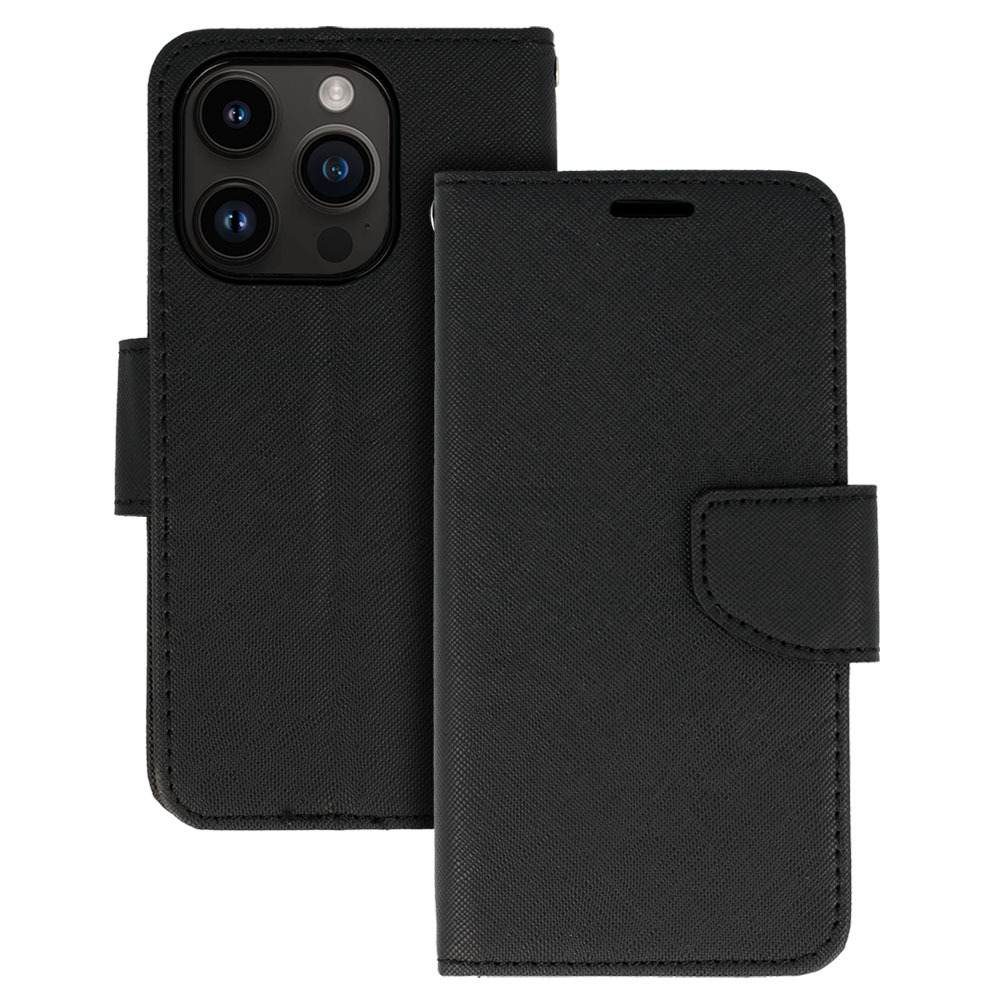 Samsung Galaxy A36 5G Fancy book notesz tok (Fekete)