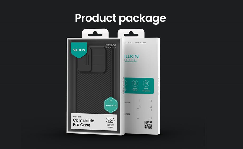 Samsung Galaxy A36 5G Nillkin camshield pro kameravédős hátlap tok (Kék)