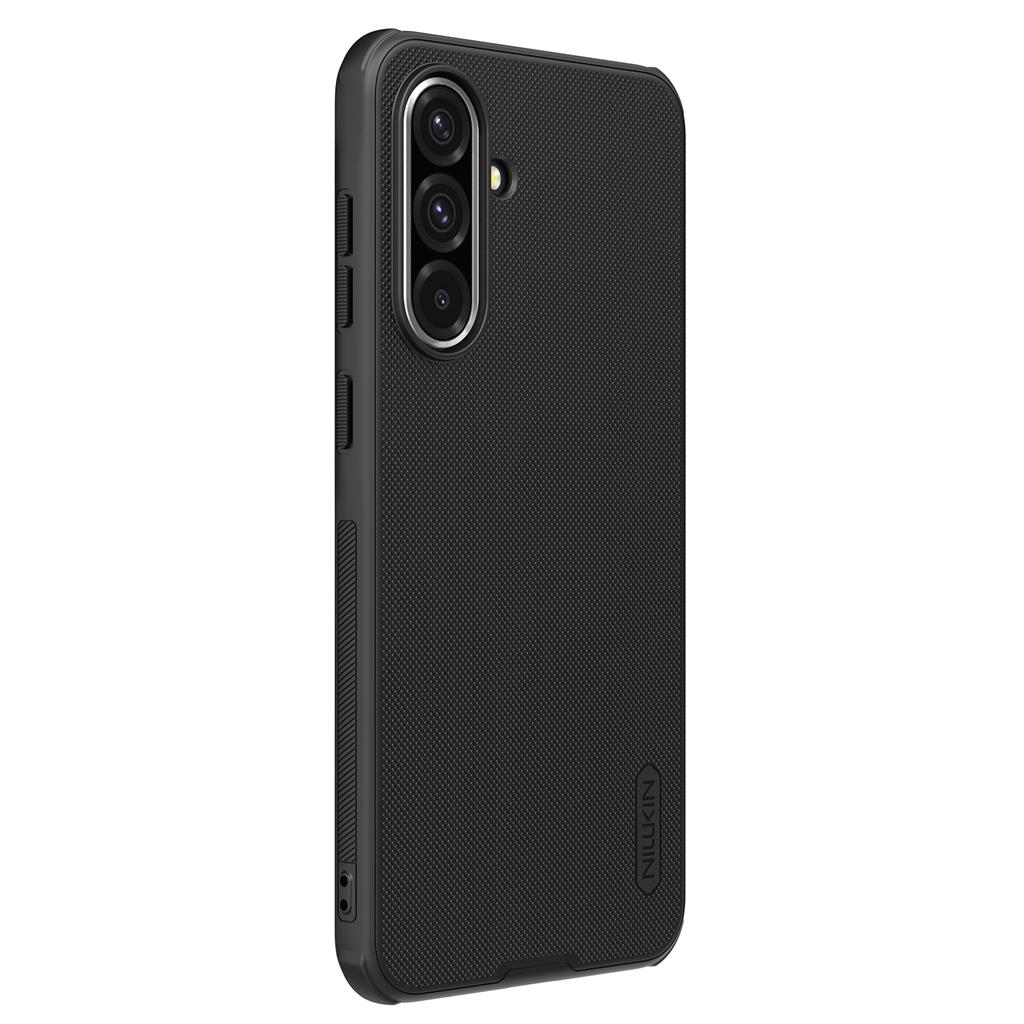 Samsung Galaxy A36 5G Nillkin Super frosted shield pro magsafe strapabíró hátlap tok (Fekete)