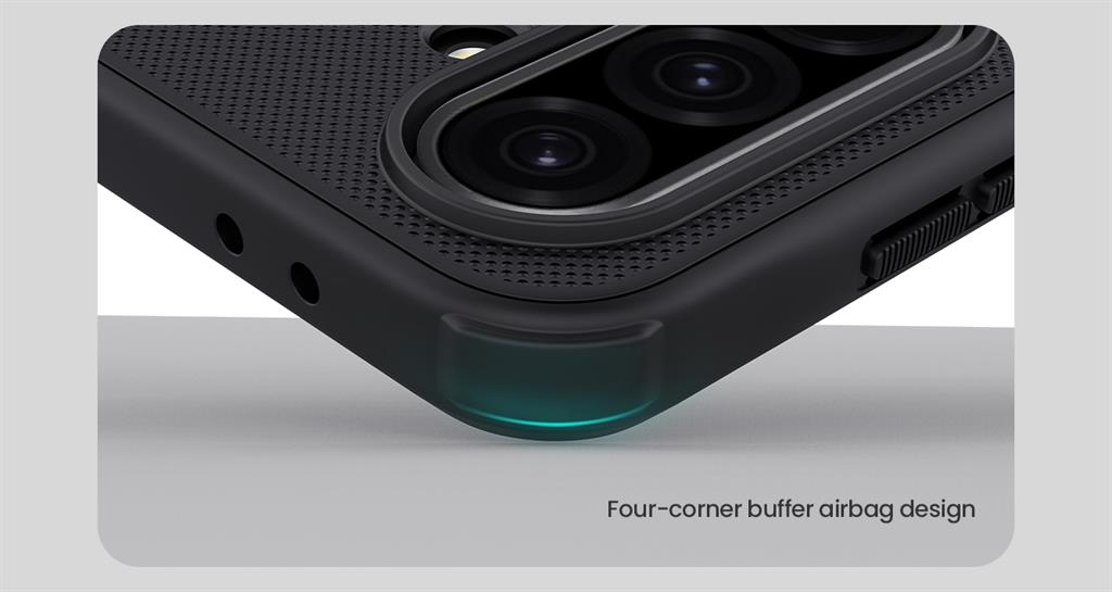 Samsung Galaxy A36 5G Nillkin Super frosted strapabíró hátlap tok (Kék)