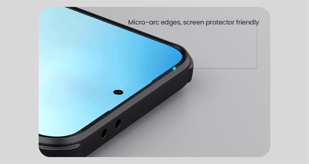 Samsung Galaxy A36 5G Nillkin Super frosted strapabíró hátlap tok (Kék)
