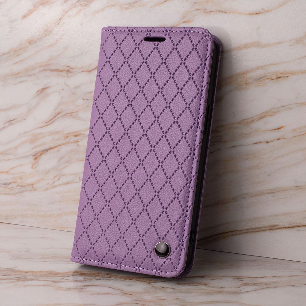 Samsung Galaxy A36 5G Smart Caro notesz tok (Lila)