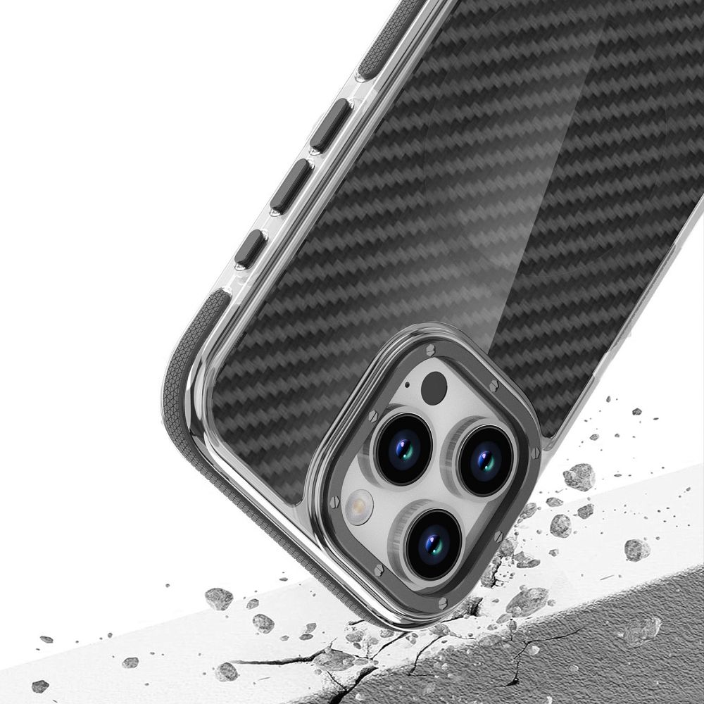 Samsung Galaxy A37 5G Fiber MagSafe hátlap tok (Fekete)