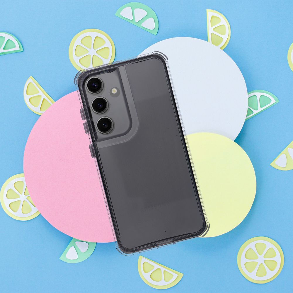 Samsung Galaxy A37 5G Matrix Clear hátlap tok (Fekete)