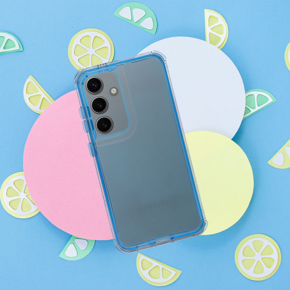 Samsung Galaxy A37 5G Matrix Clear hátlap tok (Kék)