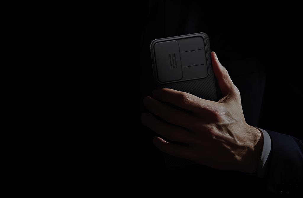 Samsung Galaxy A37 5G Nillkin Camshield Pro hátlap tok (Fekete)