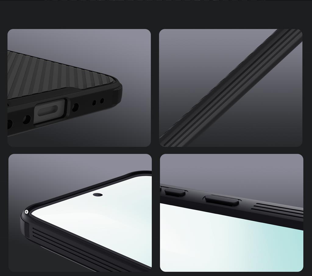 Samsung Galaxy A37 5G Nillkin Camshield Pro hátlap tok (Fekete)