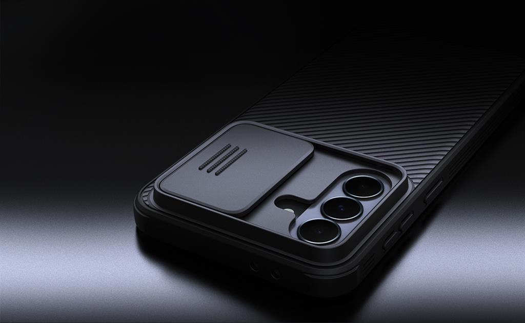 Samsung Galaxy A37 5G Nillkin Camshield Pro hátlap tok (Fekete)