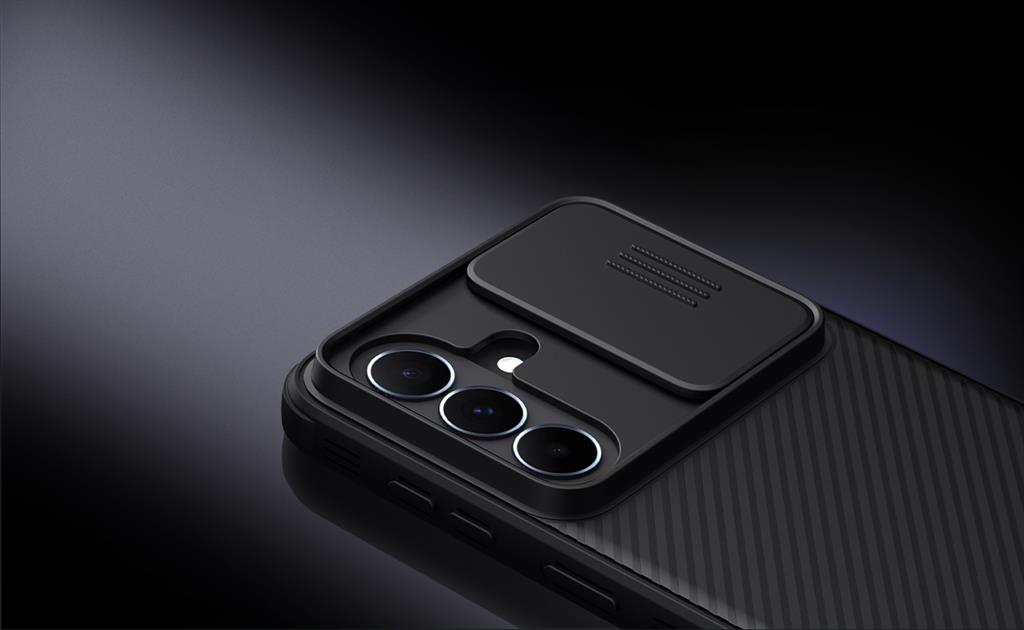 Samsung Galaxy A37 5G Nillkin Camshield Pro hátlap tok (Fekete)