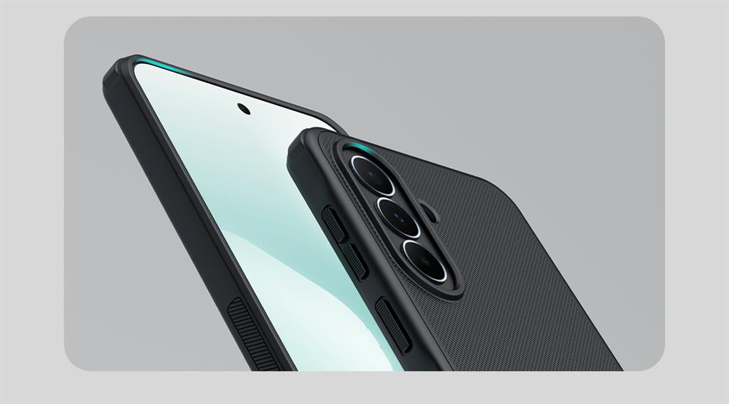 Samsung Galaxy A37 5G Nillkin Lenswing magsafe hátlap tok (Fekete)