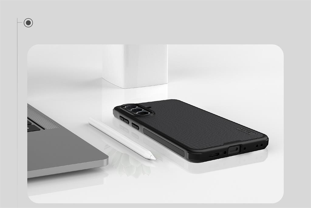 Samsung Galaxy A37 5G Nillkin Lenswing magsafe hátlap tok (Fekete)