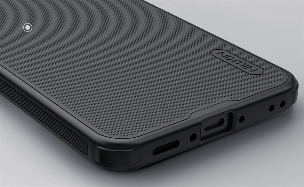 Samsung Galaxy A37 5G Nillkin Lenswing magsafe hátlap tok (Fekete)