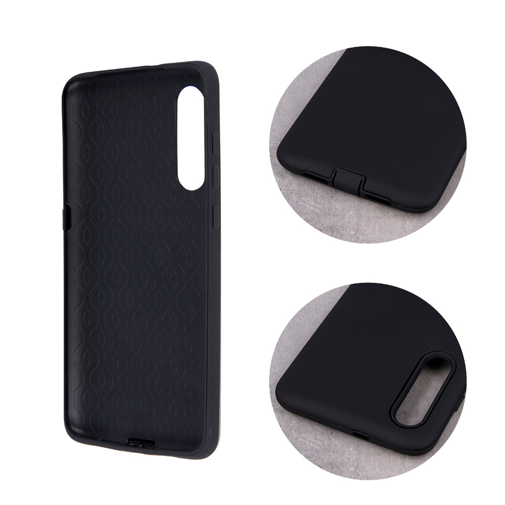 Samsung Galaxy A41 Defender smooth ütésálló hátlap tok, (Fekete)