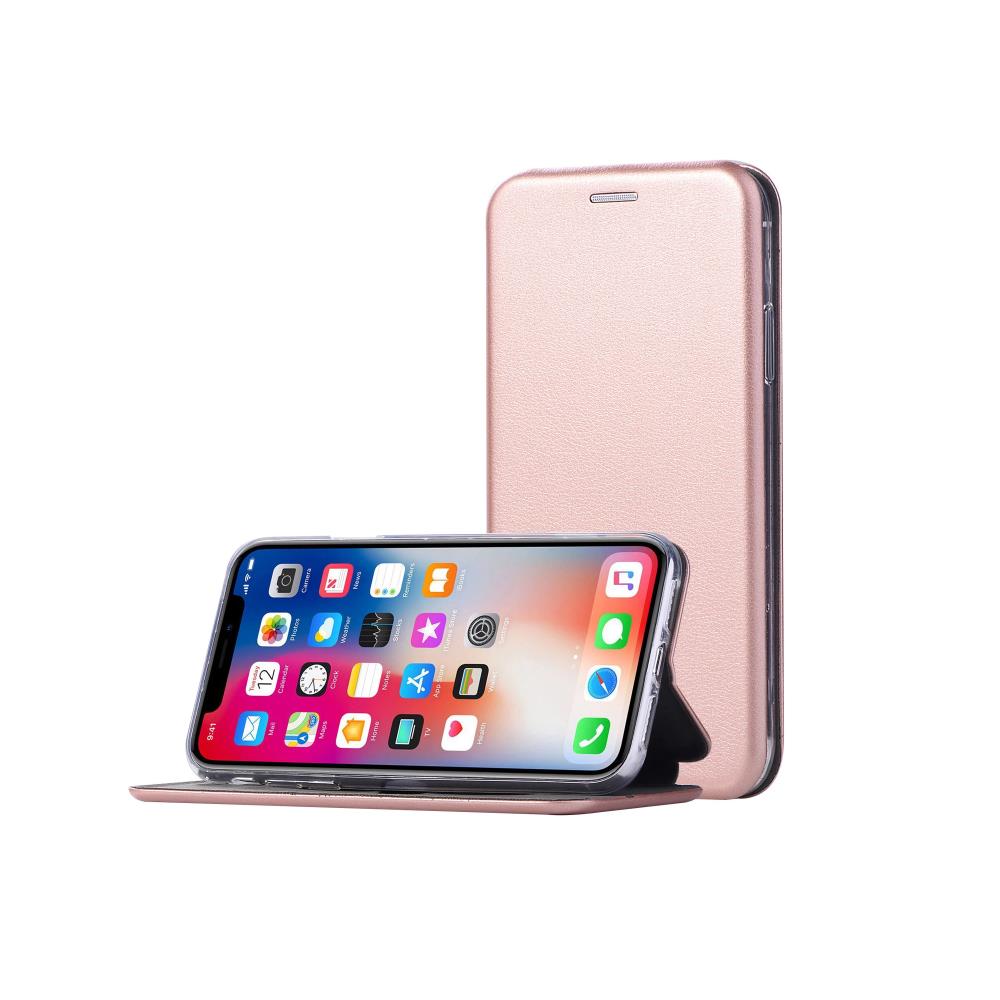 Samsung Galaxy A41 Diva mágneses notesz tok (Rózsaszín)