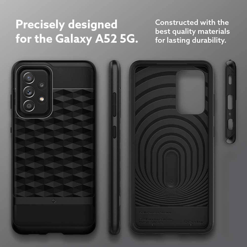 Samsung Galaxy A52 4G/A52 5G/A52s 5G Caseology parallax (Fekete) 1